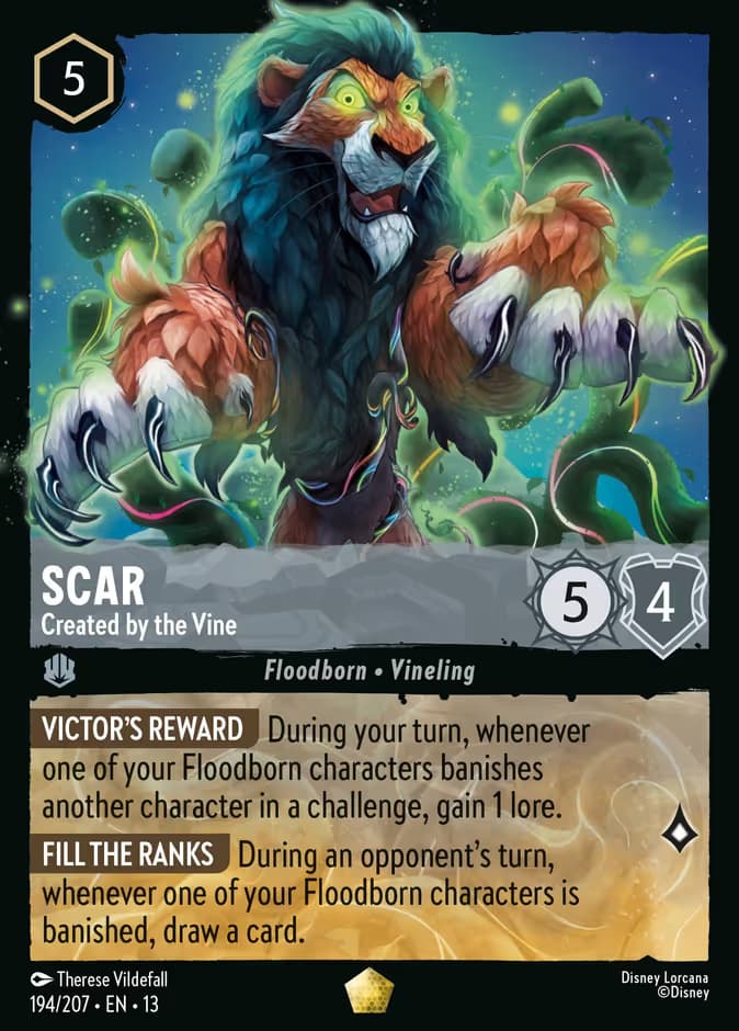 Scar - Created by the Vine
