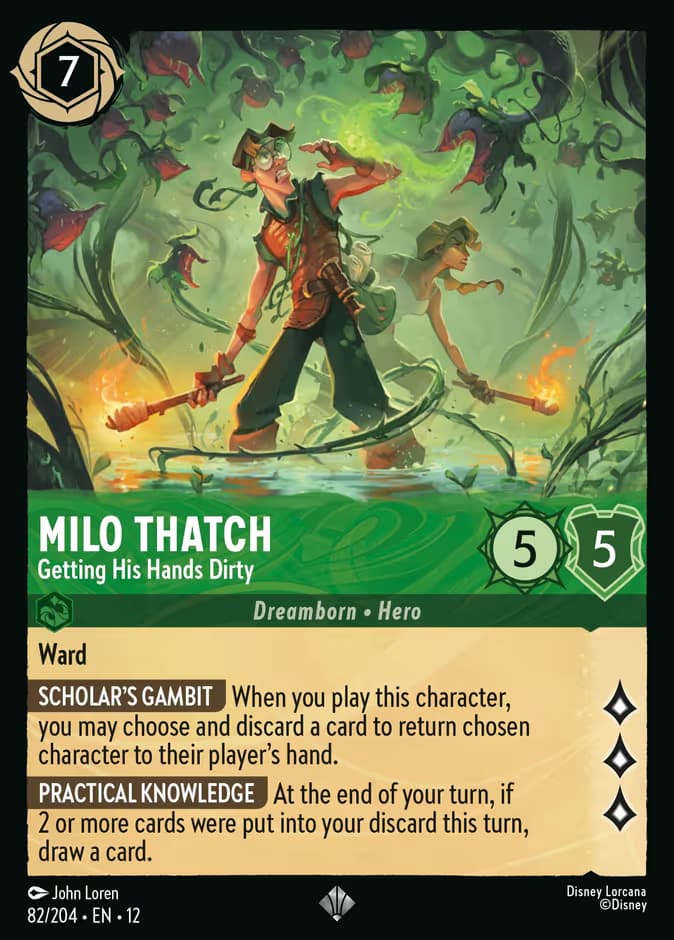 Milo Thatch - Getting His Hands Dirty