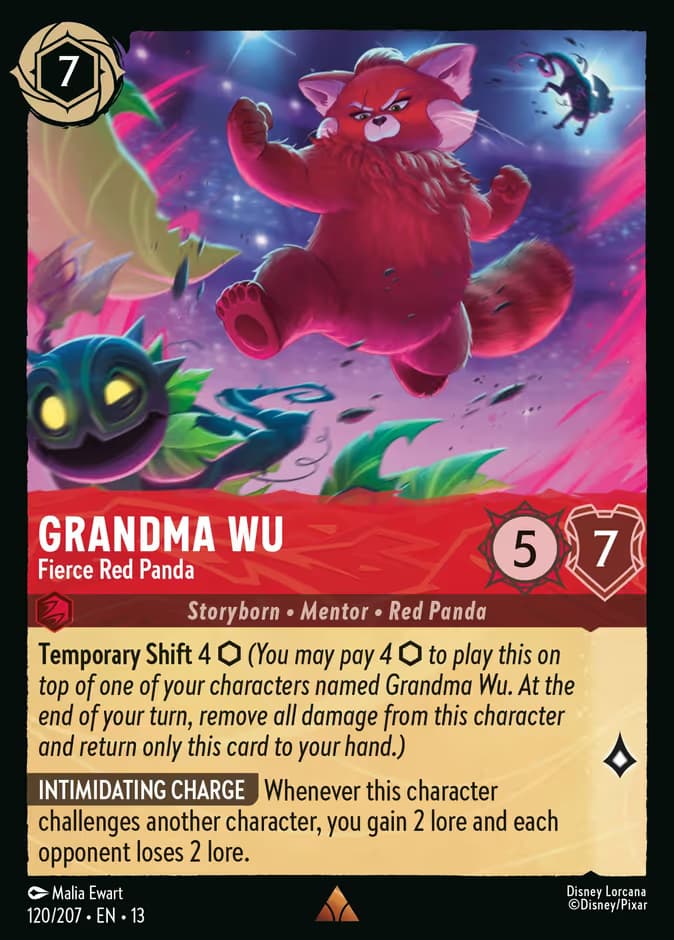 Grandma Wu - Fierce Red Panda