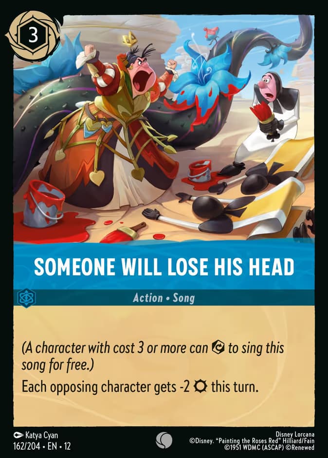 Someone Will Lose His Head