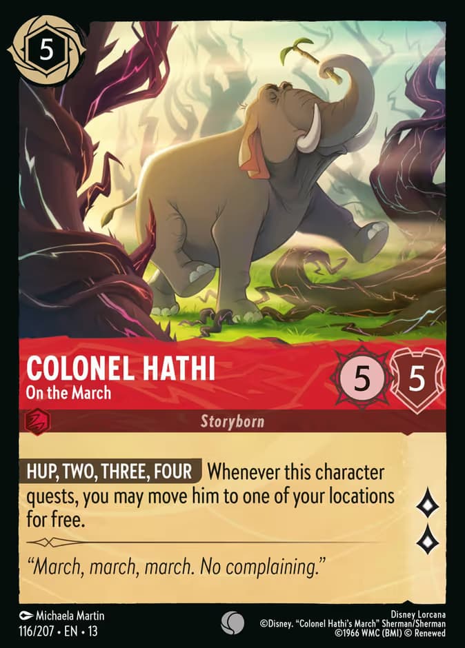 Colonel Hathi - On the March