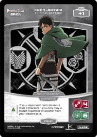 Eren Jaeger - Suicidal Bastard (C10-AT)