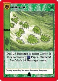 Razored Leaf