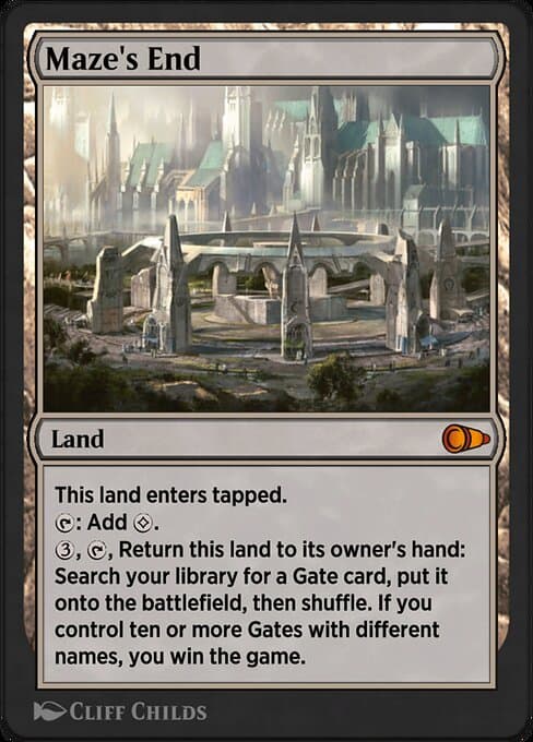 Maze's End