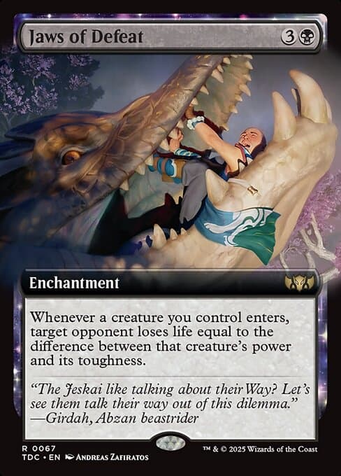Jaws of Defeat