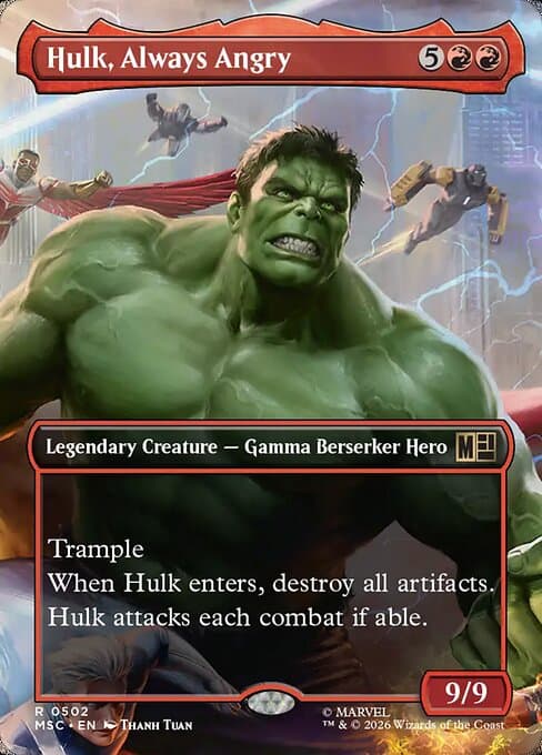 Hulk, Always Angry