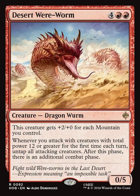 Desert Were-Worm