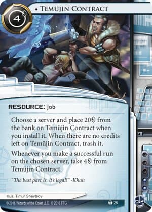 Temüjin Contract
