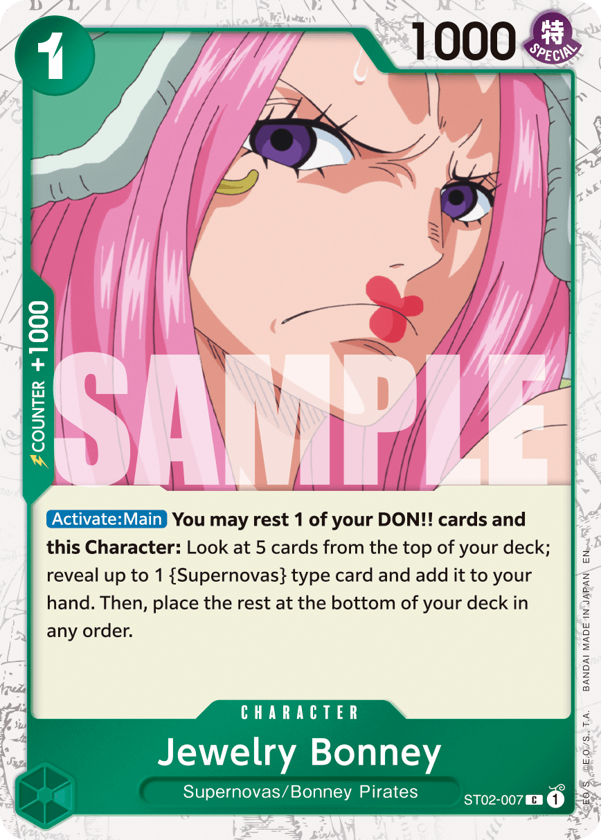 Jewelry Bonney - ST02-007 (Pirate Foil)