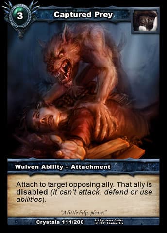 Captured Prey
