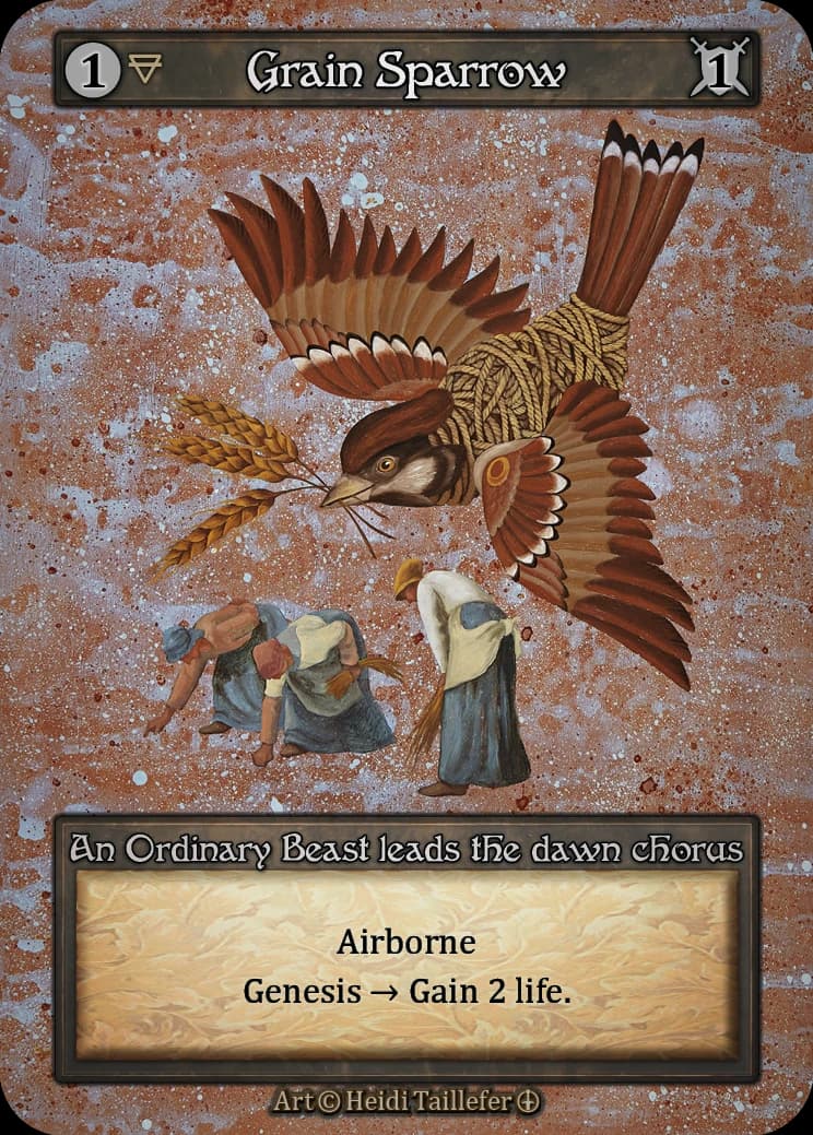 Grain Sparrow