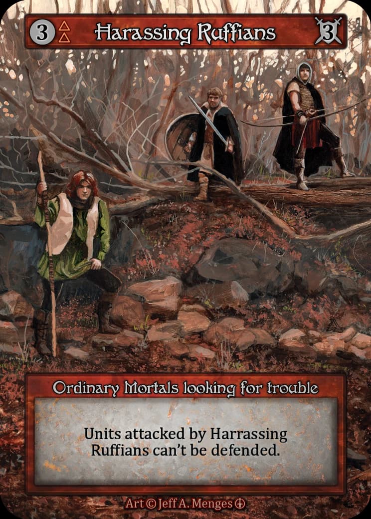 Harassing Ruffians