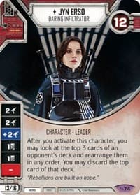 Jyn Erso - Daring Infiltrator (Card Only)
