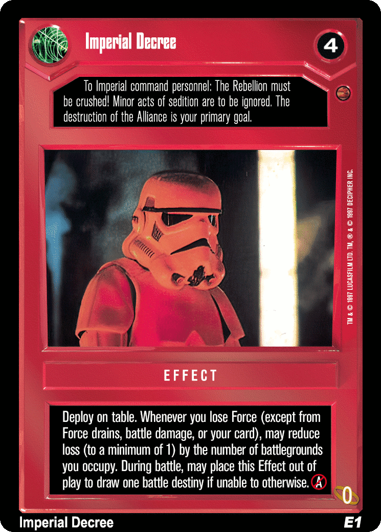 Imperial Decree (V)