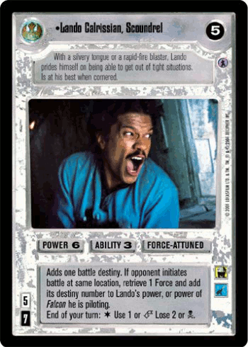 •Lando Calrissian, Scoundrel