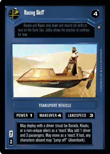 Racing Skiff