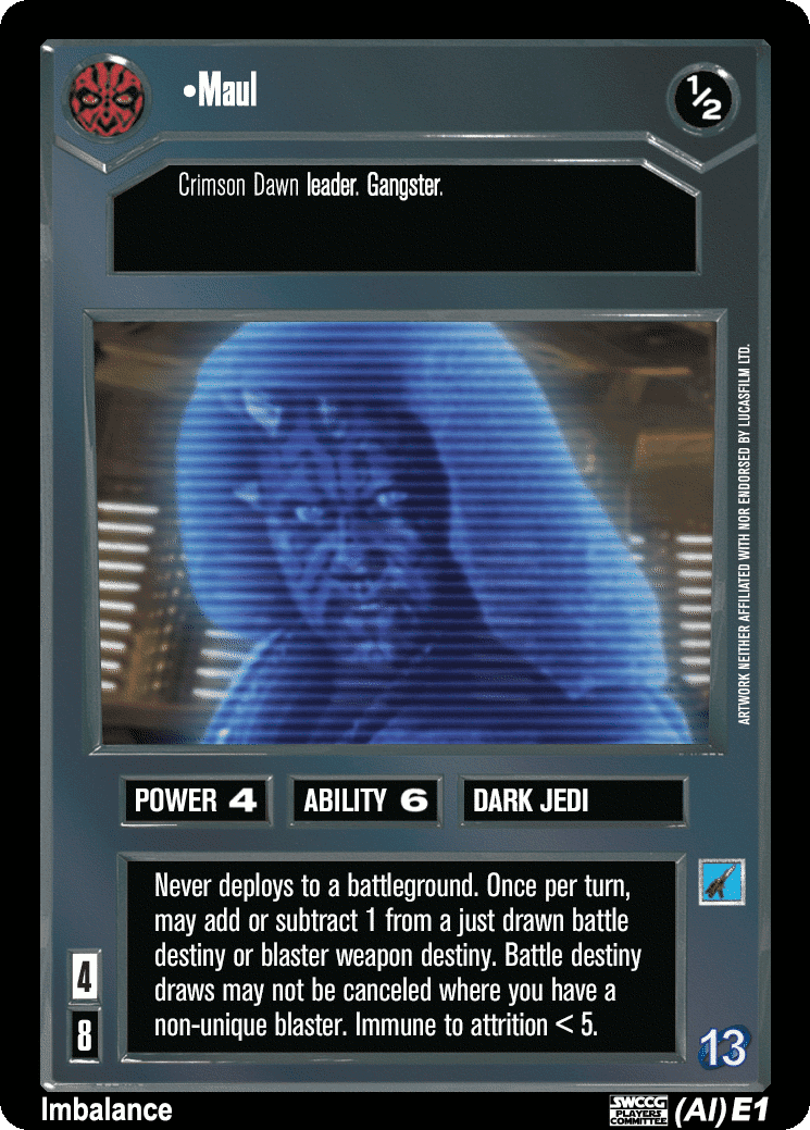 •Maul (Holo AI)