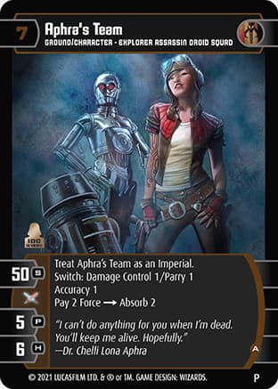 Aphra's Team (A)