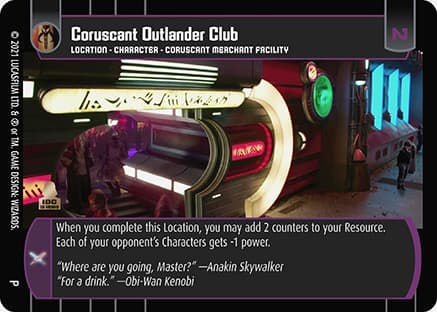 Coruscant Outlander Club