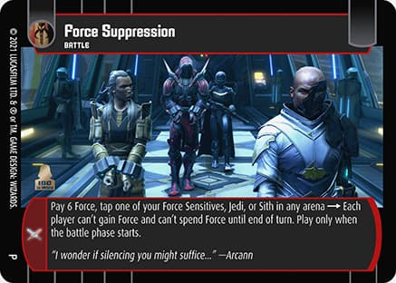 Force Suppression