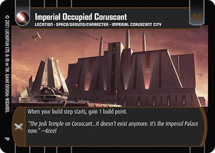 Imperial Occupied Coruscant