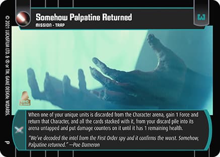 Somehow Palpatine Returned
