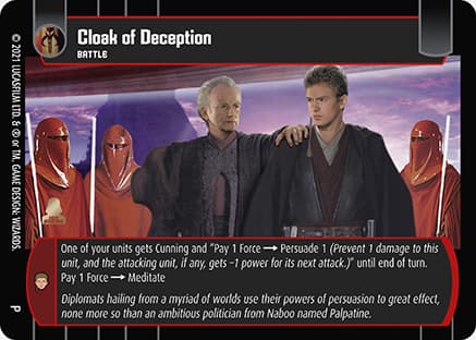 Cloak of Deception (Promo)