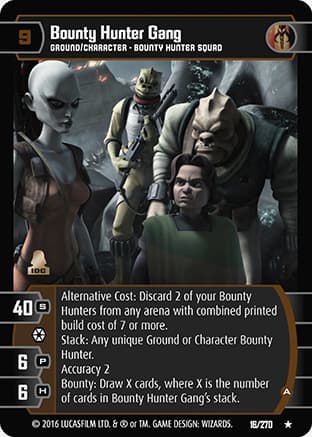 Bounty Hunter Gang (A)