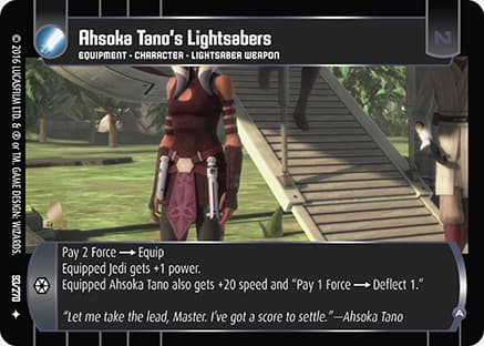 Ahsoka Tano's Lightsabers (A)