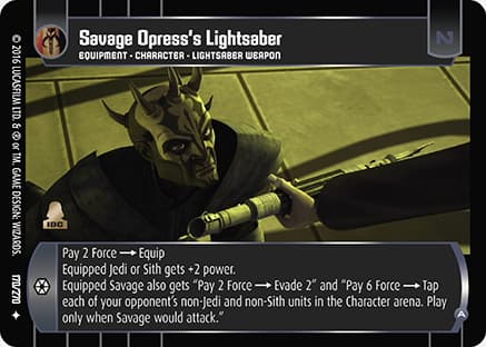 Savage Opress's Lightsaber (A)