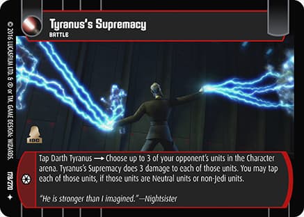 Tyranus's Supremacy