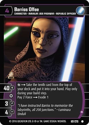 Barriss Offee (B)