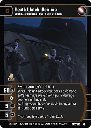 Death Watch Warriors