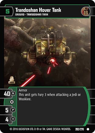 Trandoshan Hover Tank