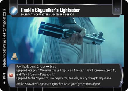 Anakin Skywalker's Lightsaber (F)