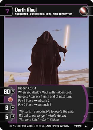 Darth Maul (U)