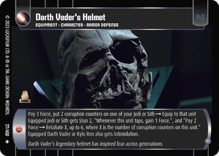 Darth Vader's Helmet (C)