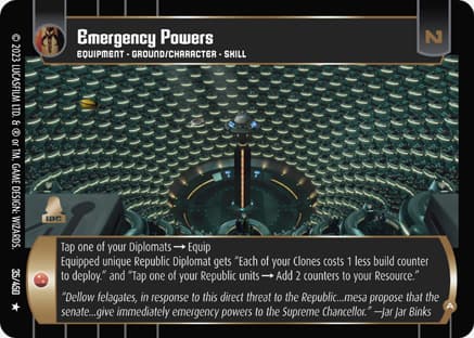 Emergency Powers (A)