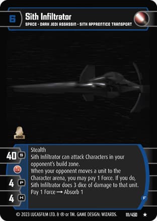 Sith Infiltrator (F)