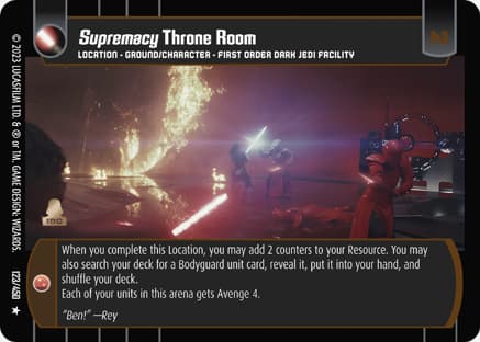 Supremacy Throne Room