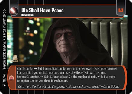 We Shall Have Peace