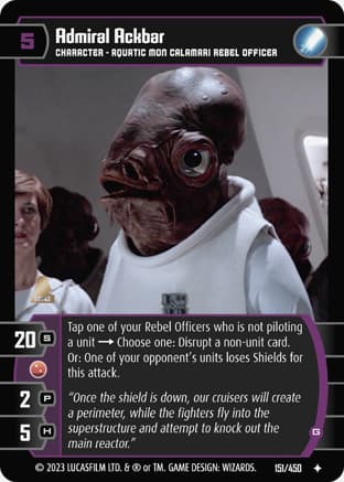 Admiral Ackbar (G)
