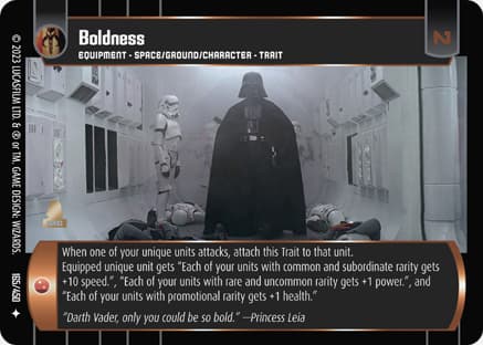 Boldness