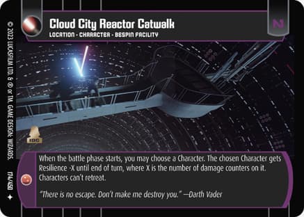 Cloud City Reactor Catwalk