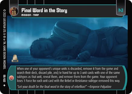 Final Word in the Story