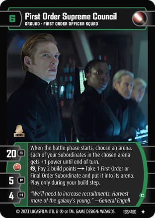 First Order Supreme Council (C)