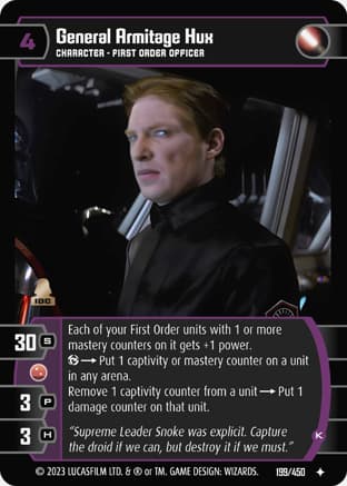 General Armitage Hux (K)