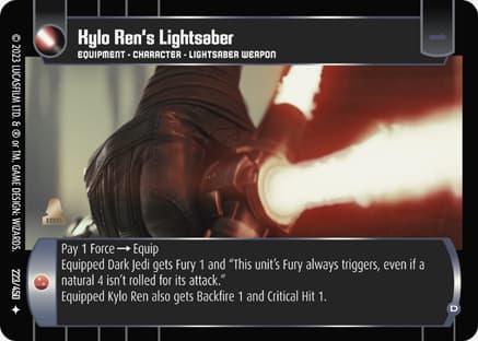 Kylo Ren's Lightsaber (D)