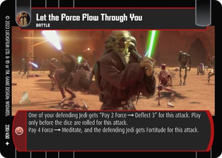Let the Force Flow Through You