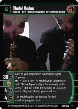 Modal Nodes (B)